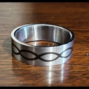 Stainless Steel Men’s ring, size 14